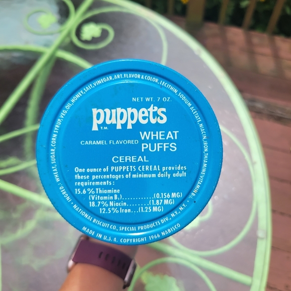 Vintage Winnie The Pooh Puppets Wheat Puffs Cereal Coin Bank Nabisco 1966. - Picture 3 of 4